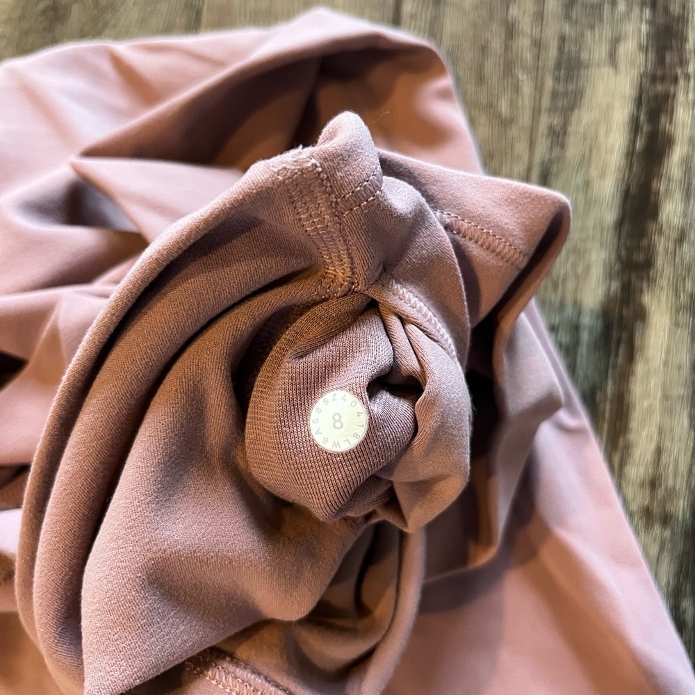 Lululemon Align Crop *21" Red Dust Size 8 - Picture 6 of 8